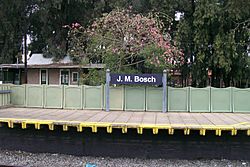 Villa Bosch train station.