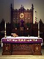 High Altar of Palmer Memorial Episcopal Church during Lent