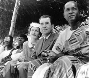 Nixons in Ghana 1957