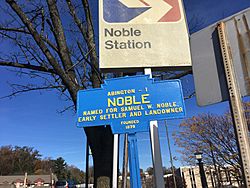 Official logo of Noble, Pennsylvania