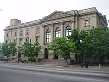 Historic United States Post Office and Courthouse in Ogden, Utah.