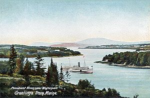 Penobscot River in 1906