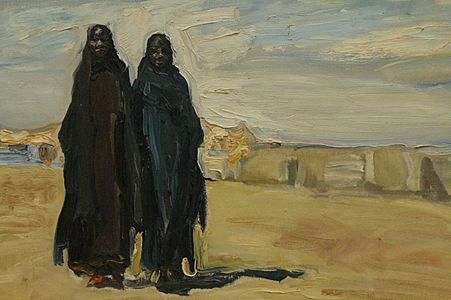 Sudanese Women in Egypt by Max Slevogt (1914), Albertinum, Dresden
