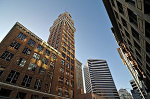 Tribune Tower in Downtown Oakland, Jan 2009, by Hitchster