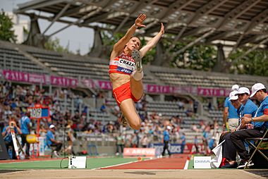 Women heptathlon LJ French Athletics Championships 2013 t144221