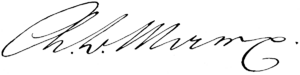 Adolph Bernhard Marx signature