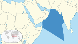 Arabian Sea in its region