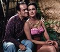 Bob Hope and Dorothy Lamour in Road to Bali