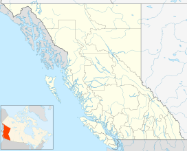 Map showing the location of Great Bear Rainforest