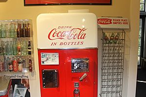 Coca Cola Bottling Machine, Biedenharn Museum and Gardens IMG 4101
