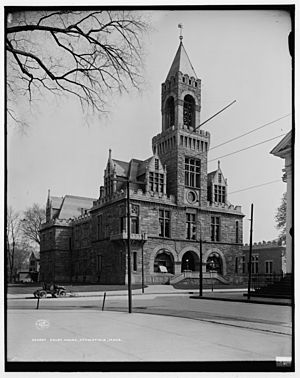 Court House Springfield Mass 1908