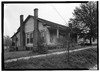 Historic American Buildings Survey, Harry L. Starnes, Photographer November 18, 1936 SIDE AND FRONT ELEVATION. - W. S. Duke House, 112 South Friou Street, Jefferson, Marion HABS TEX,158-JEF,12-1.tif