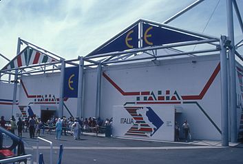 ITALIAN PAVILION AT EXPO 86, VANCOUVER, B.C.