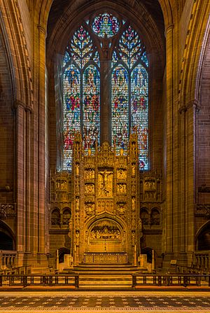 Liverpool Anglican Cathedral High Altar, Liverpool, UK - Diliff
