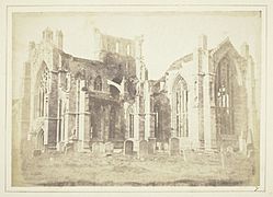 Melrose Abbey by Henry Fox Talbot