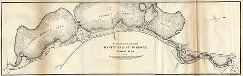 Mystic Valley Parkway - General Plan, November 1895