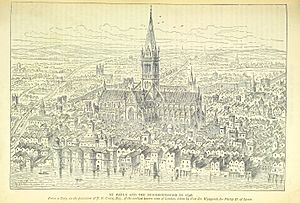 ONL (1887) 1.259 - St Paul's and the Neighbourhood in 1540