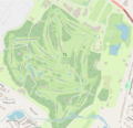 OpenStreetMap image of Augusta National Golf Club