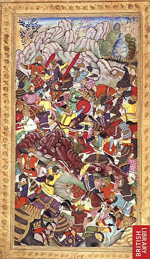 Vaki'at-i Baburi - The Battle of Panipat (1526) by Deo Gujarati