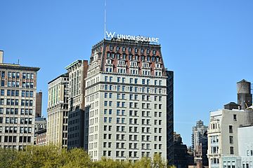 W Hotel in Union Square New York City