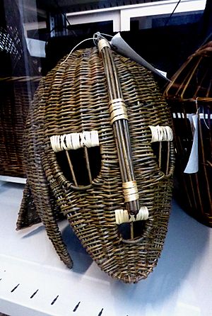 Wicker Copy of the Sutton Hoo Helmet