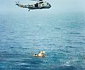 Apollo 7 recovery with SH-3 Sea King 1968