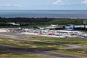 Cairns airport overview Breidenstein