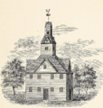 First Meetinghouse of West Springfield, built 1702
