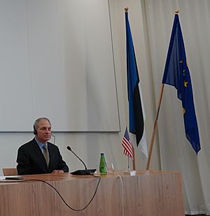 Former FBI Director Louis J. Freeh in Tallinn, 3 July 2020