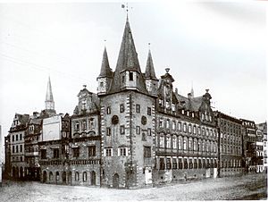 Frankfurt Saalhof um 1900