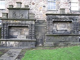 Grave of James Stirling (1692-1770), general view