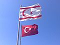 KKTC-Türk Bayrakları
