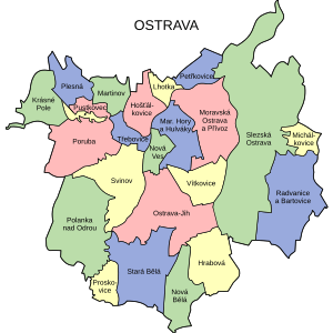 Ostrava obvody