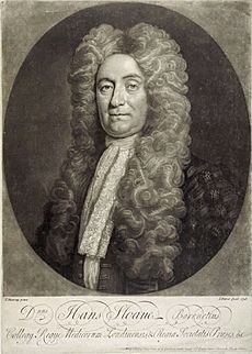 Sir Hans Sloane, an engraving from a portrait by T. Murray