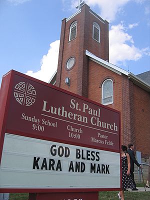 St. Paul Lutheran Church in Olean, Indiana
