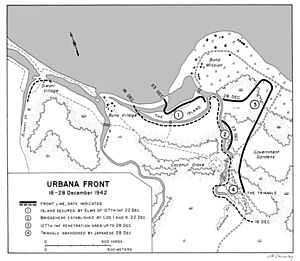 USA-P-Papua-14 Map 14 milner18-28 December 1942 