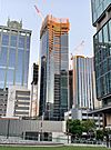 300 George and The One, Brisbane under construction in May 2019.jpg