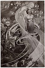 Alfons Mucha Le Pater "Lead us not into temptation" (1899)