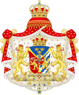 Armoiries du Roi Charles XIII de Suède et de Norvège 1814 1818