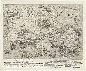 Beleg van Hulst (1591) door Maurits - Siege of Hulst by Prince Maurice (1591) by Pieter Bast.jpg