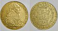 Charles IV of Spain 1794 Colombia 8 Escudos