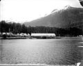 Clark and Martin salmon saltery, Ketchikan, Alaska, 1897 (COBB 239)