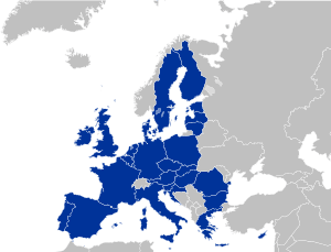 EU28-2013 European Union map