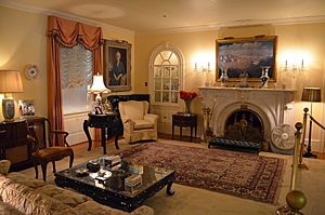 Eisenhower NHS living room