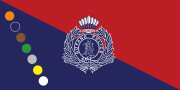 Flag of the Guyana Police Force (Headquarters)