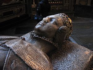 Effigy at Westminster Abbey