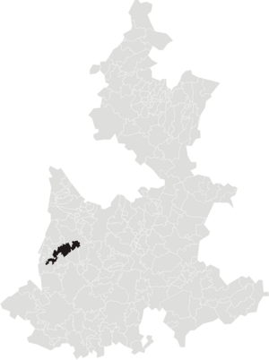 Location of municipality