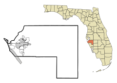 Waterbury is located in Manatee County