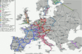 Networks of Major High Speed Rail Operators in Europe
