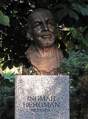 Popiersie Ingmar Bergman ssj 20110627